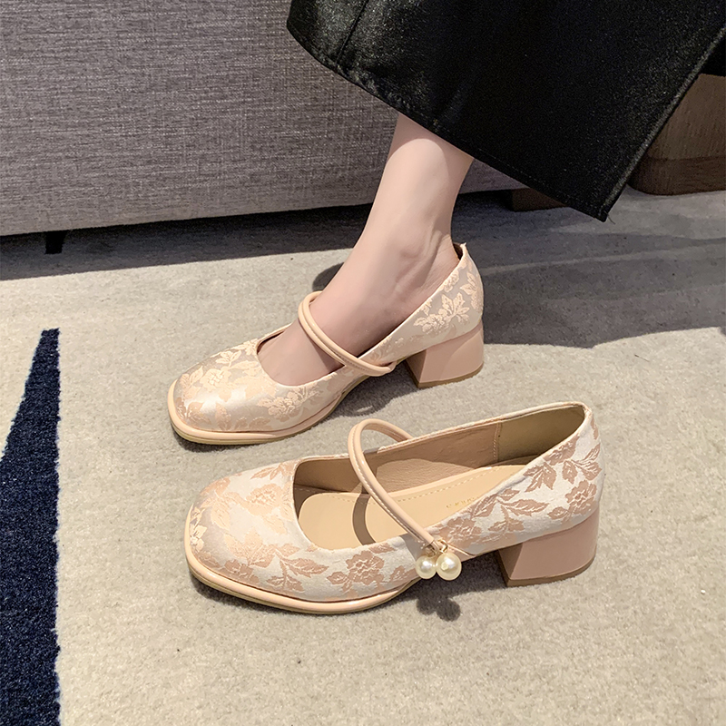 Women Shoes Nb - 2025 Spring Womens Shoes Vintage High