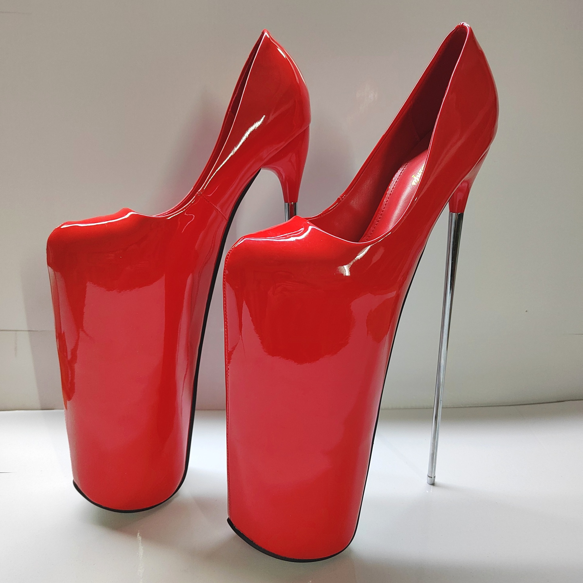 Women'S Shoes Size 12 - Crossdresser Stilettos Sexy 30cm Metal Ultra