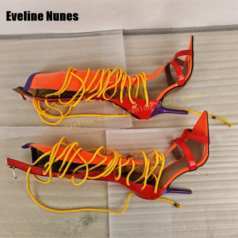 Cross Tied Multi Color Spicy G - Women Shoes Boots review and price