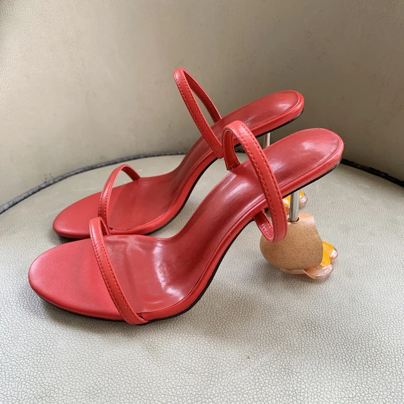 Summer Strappy Sandals Open To - Strappy Heeled Sandals review and price