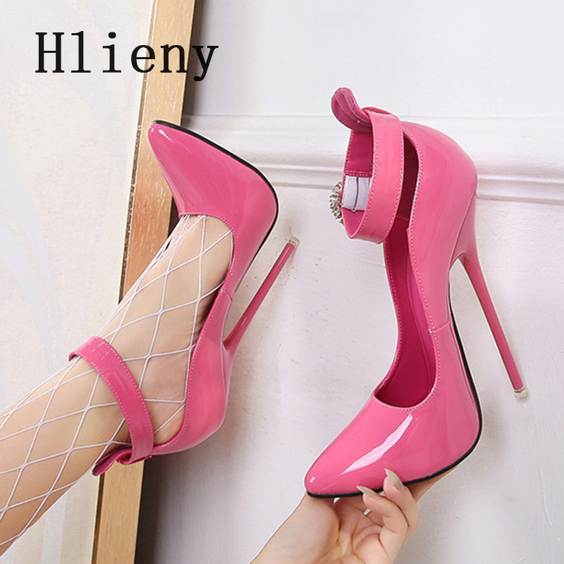 Hlieny Super High Heels 16cm W - Patent Leather Pump review and price