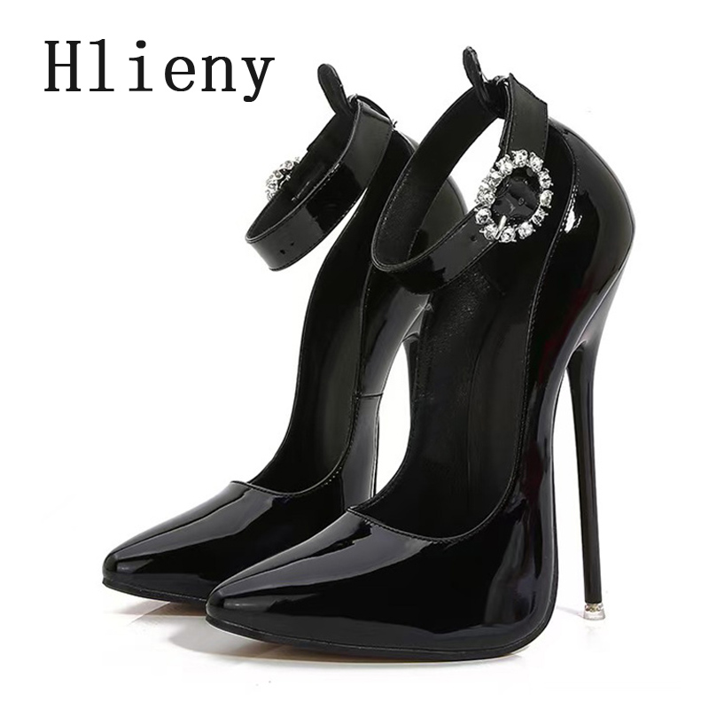 Hlieny Super High Heels 16cm W - Patent Leather Pump review and price