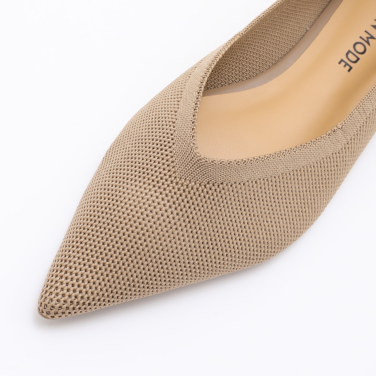 TRENDIN MODE Women's Knit Poin - Ballet Flat Women review and price