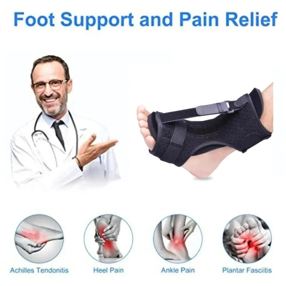 1PC Plantar Fasciitis Night Sp - Women'S Shoes With Plantar Fasciitis review and price