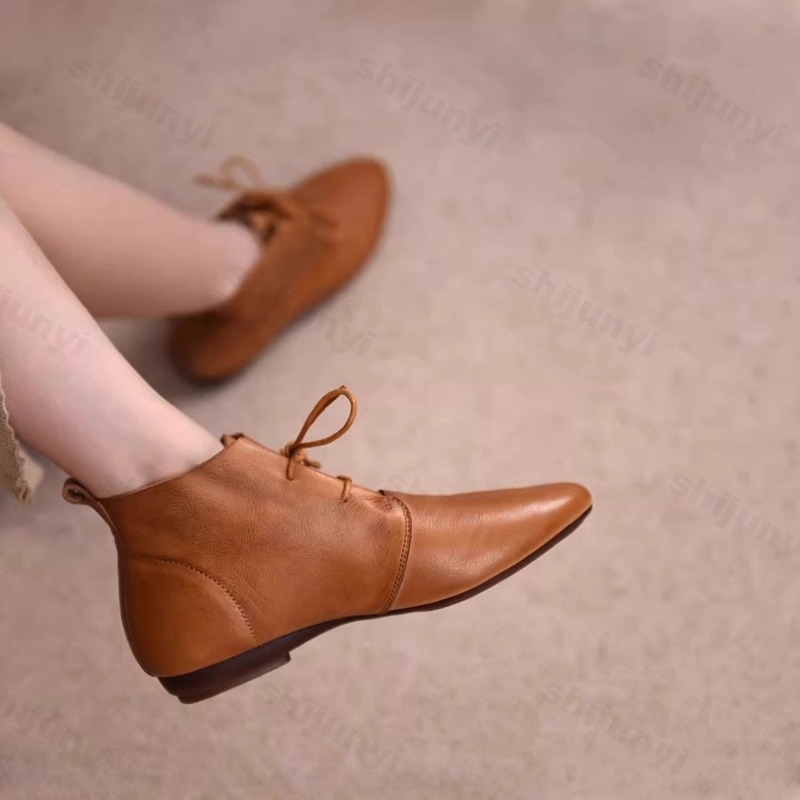 Women Short Boots 2025 Leather - Women'S Shoes Trending 2025 review and price
