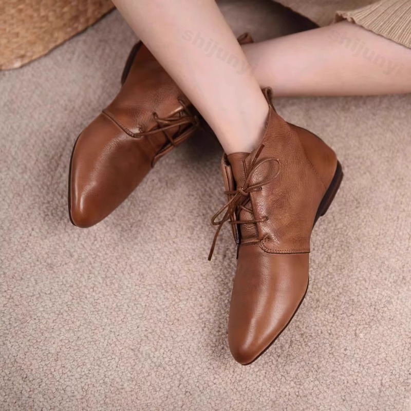 Women Short Boots 2025 Leather - Women'S Shoes Trending 2025 review and price