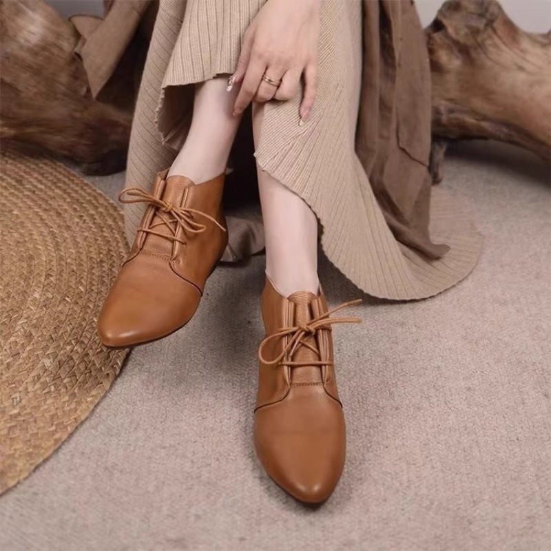 Women Short Boots 2025 Leather - Women'S Shoes Trending 2025 review and price
