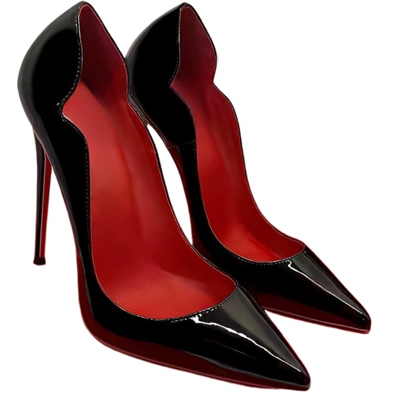 Spring shallow mouth patent le - Patent Leather Pump review and price
