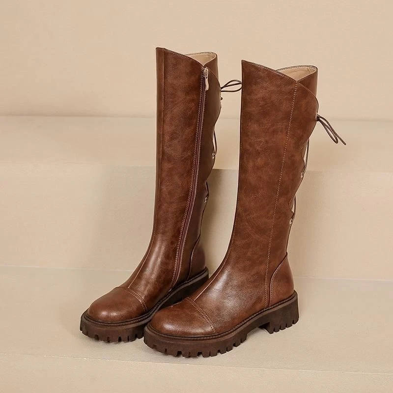 Brown Leather Platform Women's - Women'S Shoes Trending 2025 review and price