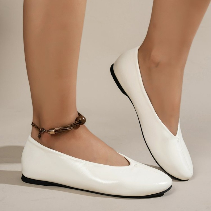 Comfort Round Toe Shallow Shoe - Ballet Flat Women review and price