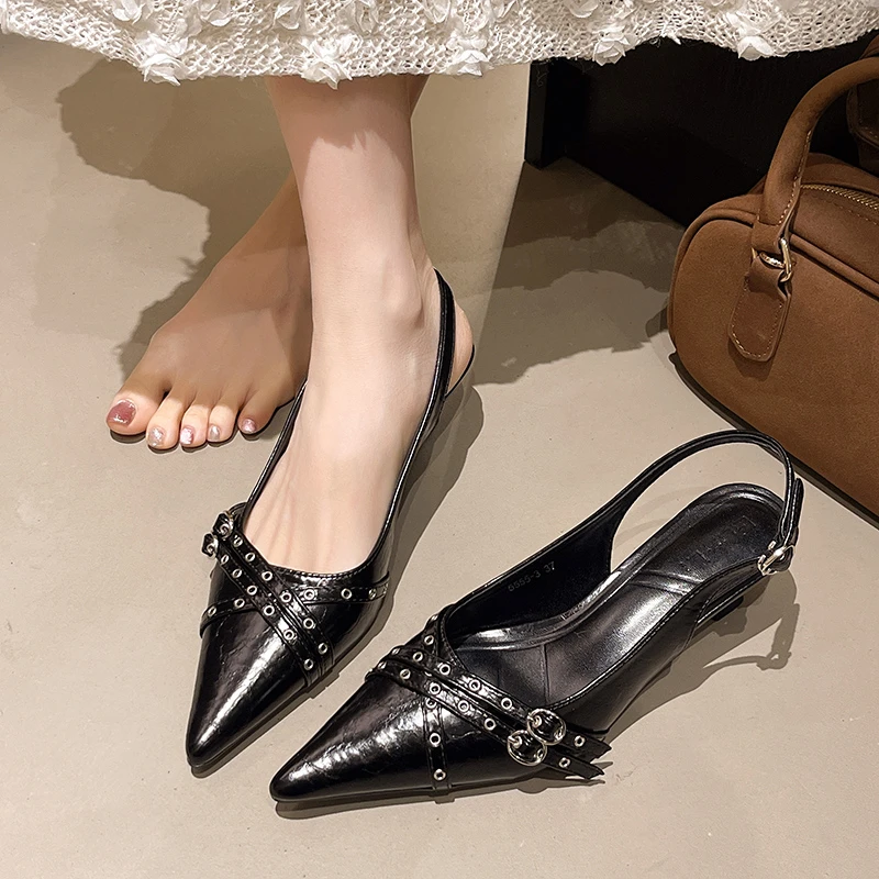 2025 New Women Pointed Toe San - Women'S Shoes Trending 2025 review and price