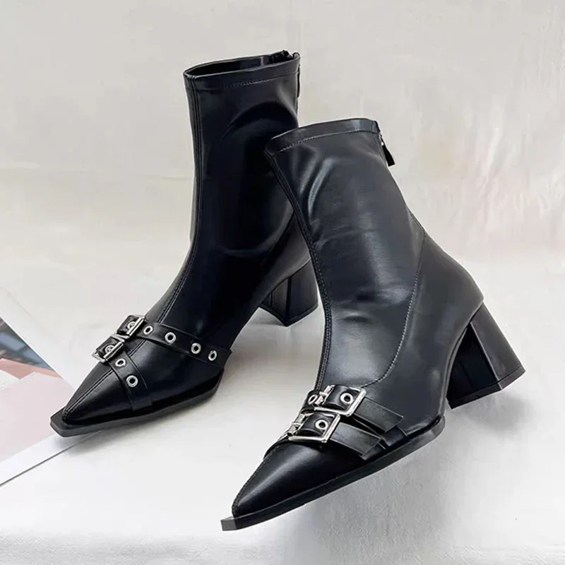 High Heels Ankle Boots Women C - Women'S Shoes Trending 2025 review and price