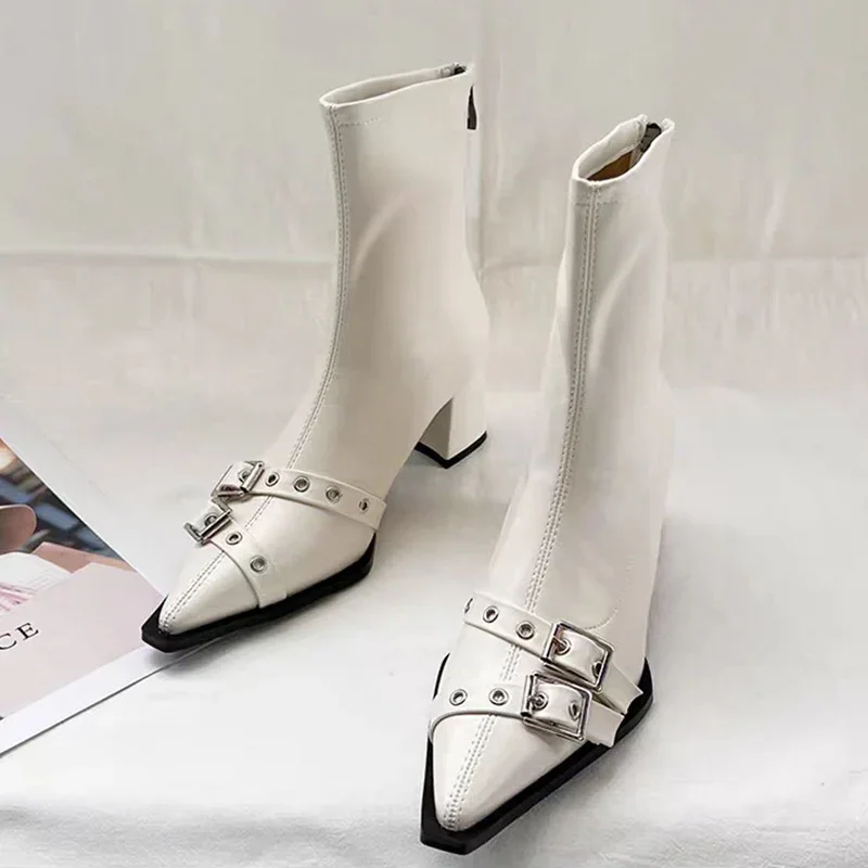High Heels Ankle Boots Women C - Women'S Shoes Trending 2025 review and price