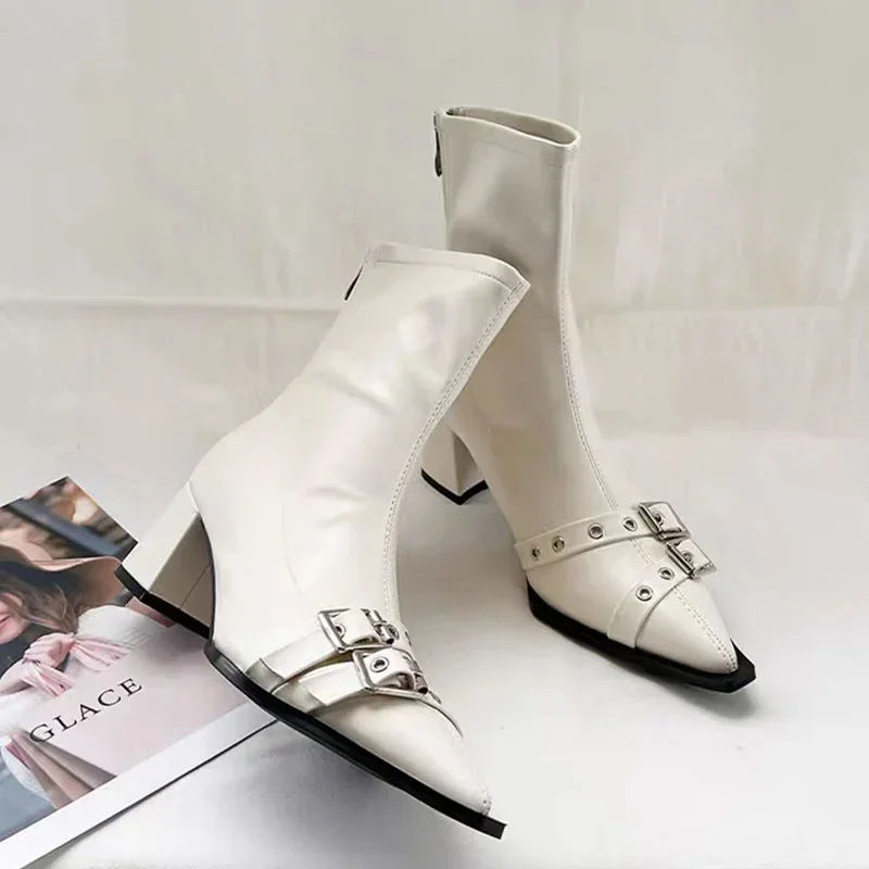 High Heels Ankle Boots Women C - Women'S Shoes Trending 2025 review and price