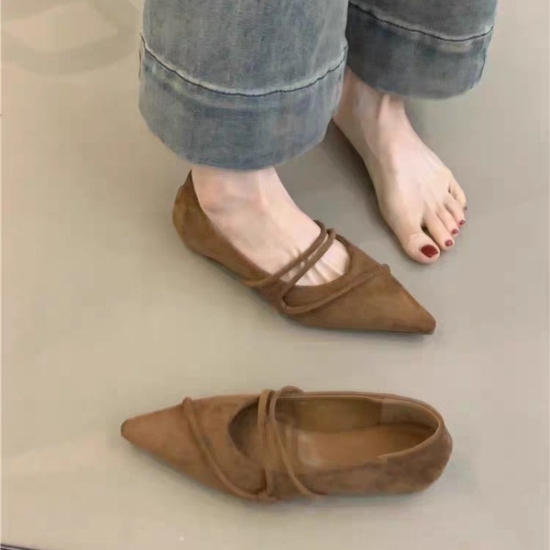 Retro Flat Ballet Dance Single - Ballet Flat Women review and price