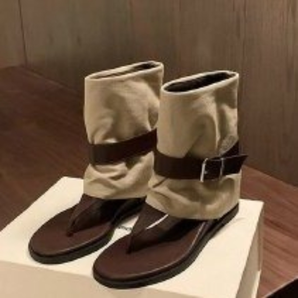 Vintage Color Block Toe Ring S - Women Shoes Boots review and price