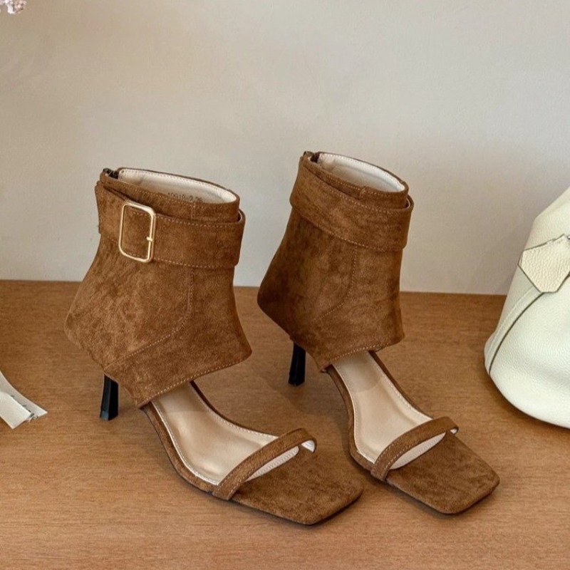 Retro Summer New Square Toe Op - Women Shoes Boots review and price