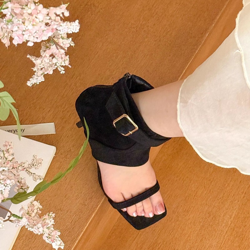 Retro Summer New Square Toe Op - Women Shoes Boots review and price